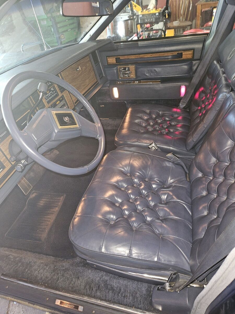 1984 cadillac seville sedan blue fwd automatic