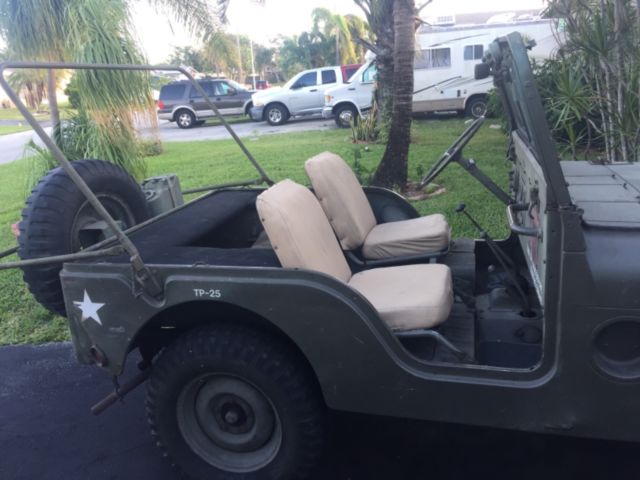 1953 willys army jeep