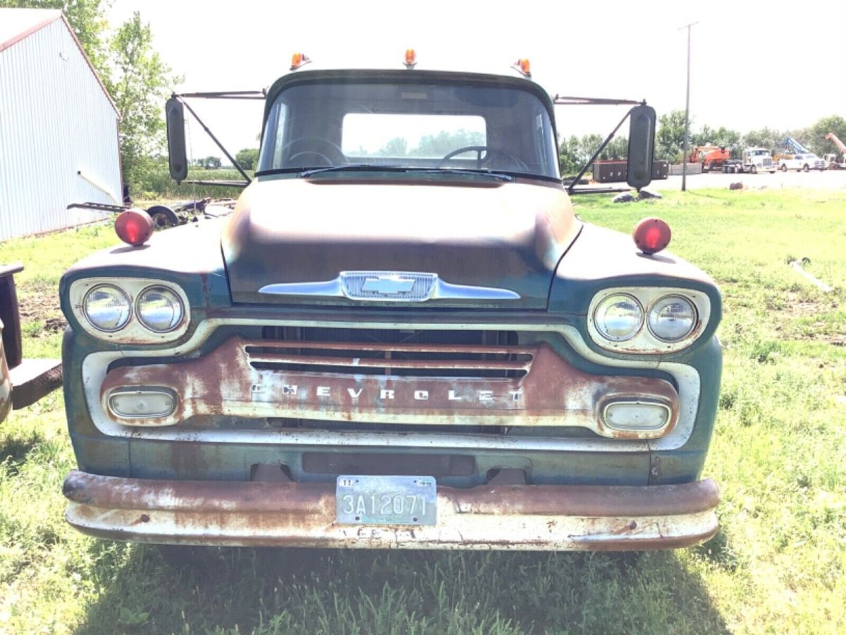 1958 viking chevy truck original rat rod or restore coe