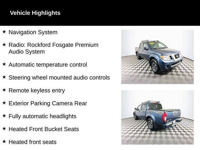 2015 nissan frontier pro-4x
