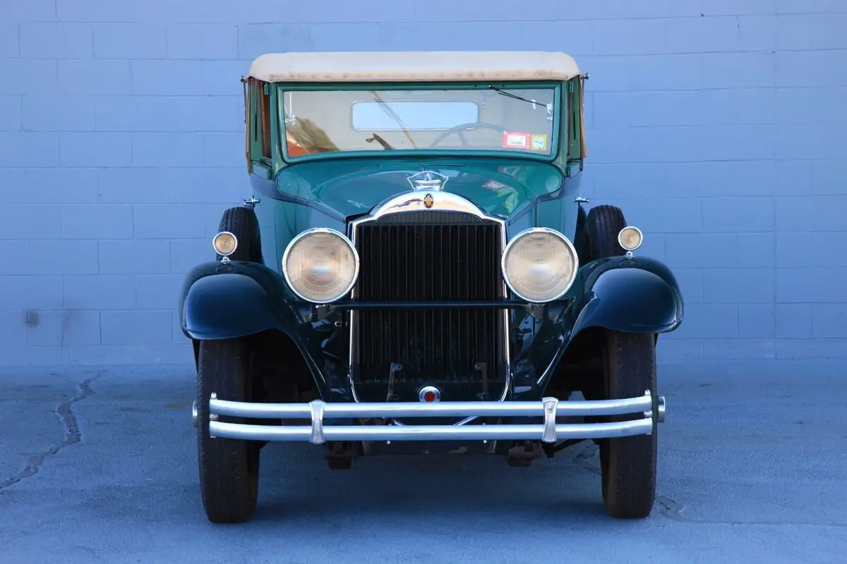 1931 packard 833 standard eight convertible green rwd manual