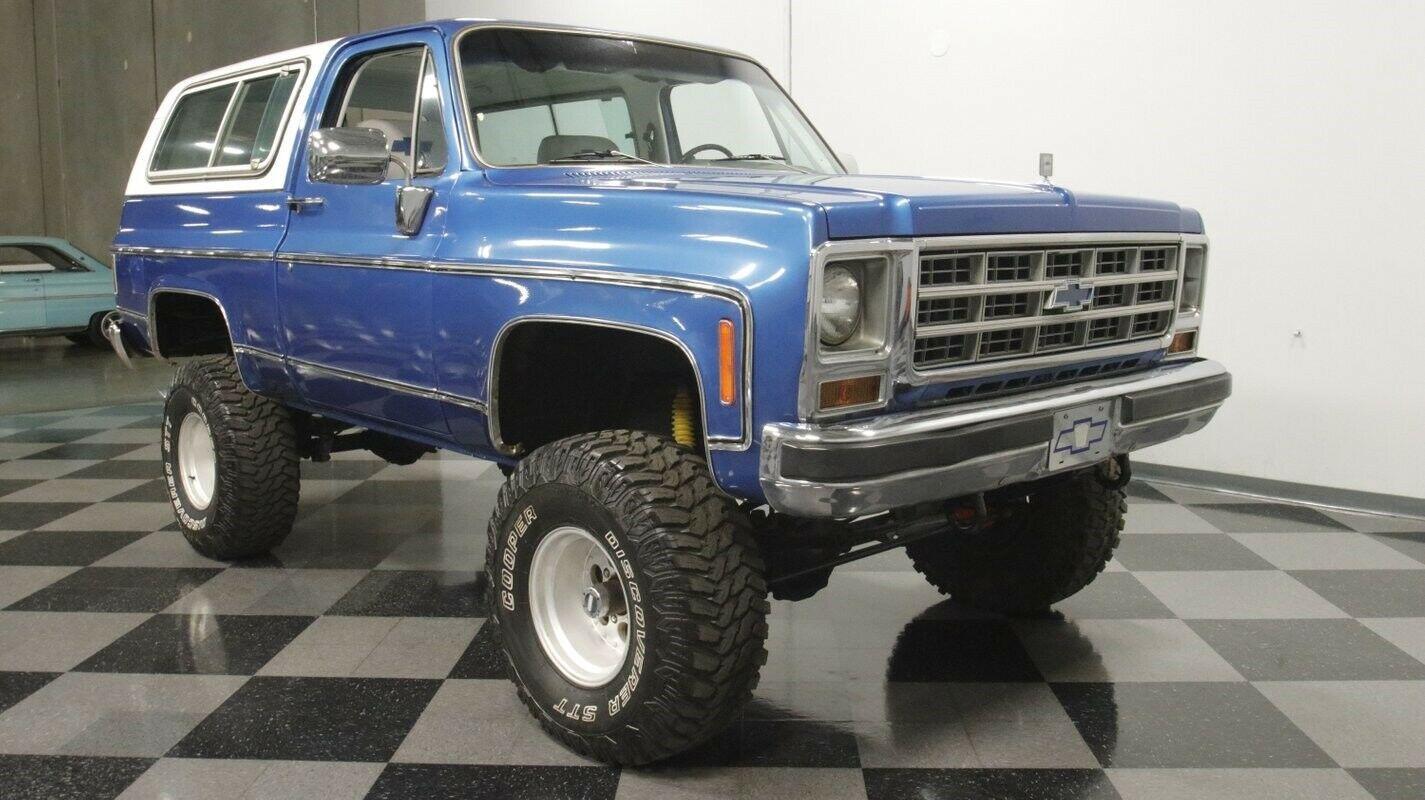 1979 chevrolet blazer cheyenne k5 4x4 classic vintage chrome