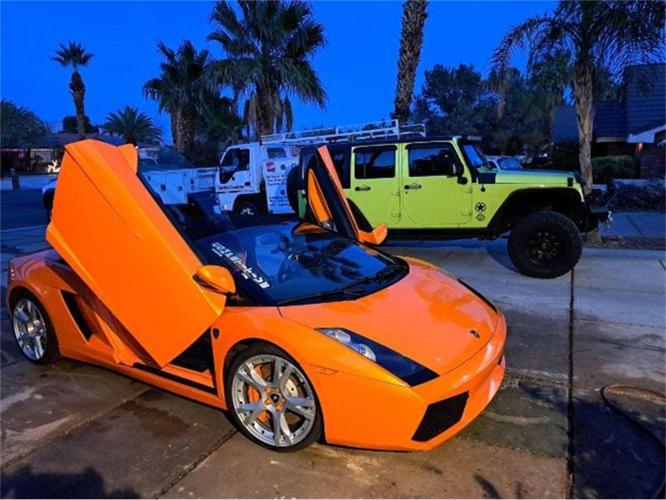2007 lamborghini gallardo in cadillac, michigan