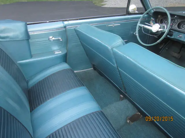 1964 pontiac tempest convertible beautiful aqua original car