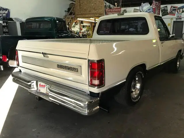 1987 dodge le short box, factory original, 360 v8, auto, air, all pwr, t tow