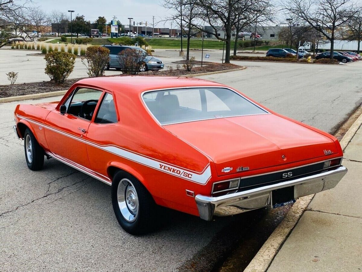 1969 chevrolet nova 396 big block m21 4 speed cold vintage ac