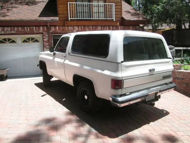 1989 chevrolet "california" k5 blazer