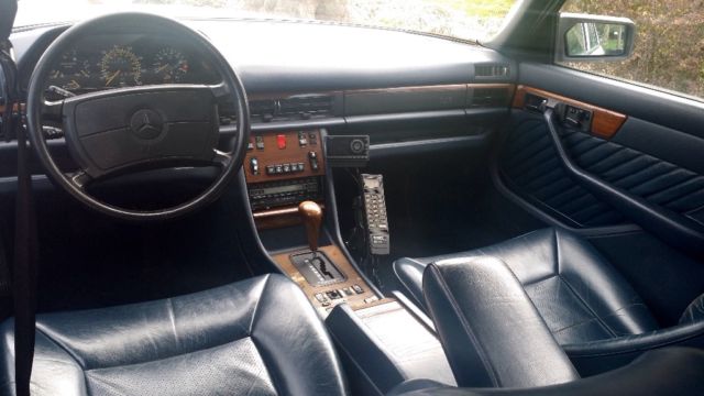 80k mile mercedes-benz 300se no reserve w126 420sel 500sel 560sel - low miles!