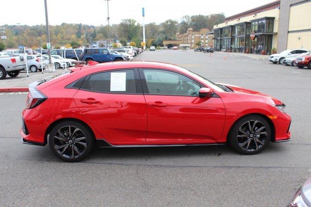 certified 2018 honda civic sport hatchback renton, wa 98057 for sale in renton, washington