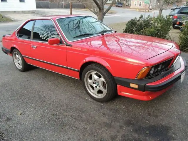 1987 bmw e24 m6. clean. original cali and texas car. $$ in receipts. no reserve