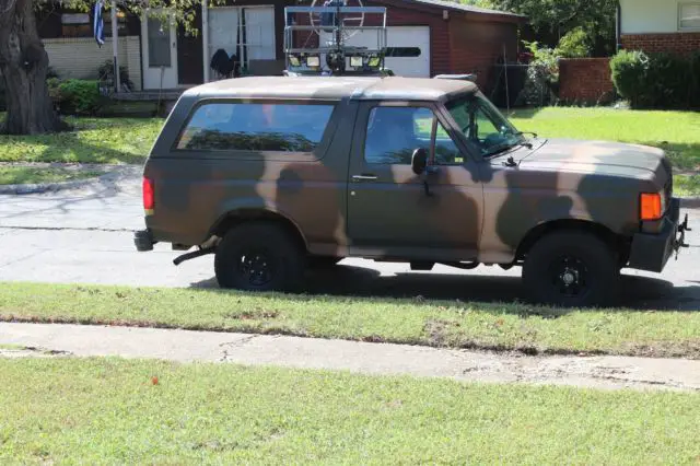 1989 ford bronco xlt 5.o - new motor/trans/paint