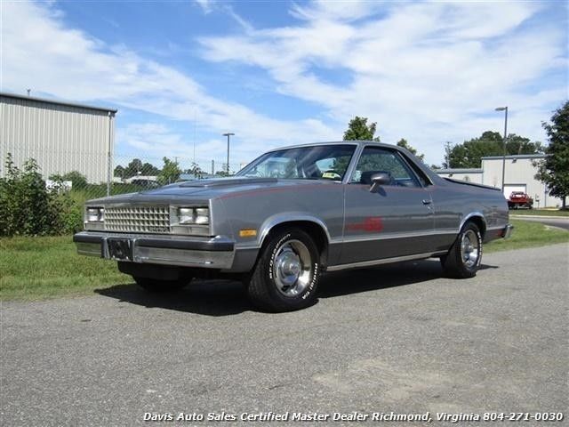 1985 chevrolet el camino ss low mileage 17809 miles silver pickup truck automat