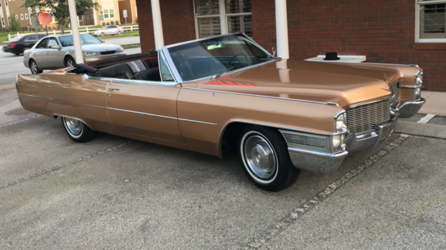 1965 cadillac coupe de ville convertible