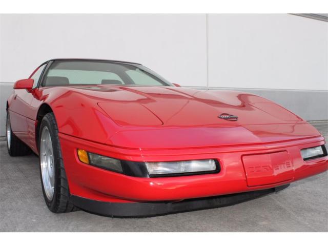 1992 chevrolet corvette coupe targa only 17k miles one owner red/blk rare
