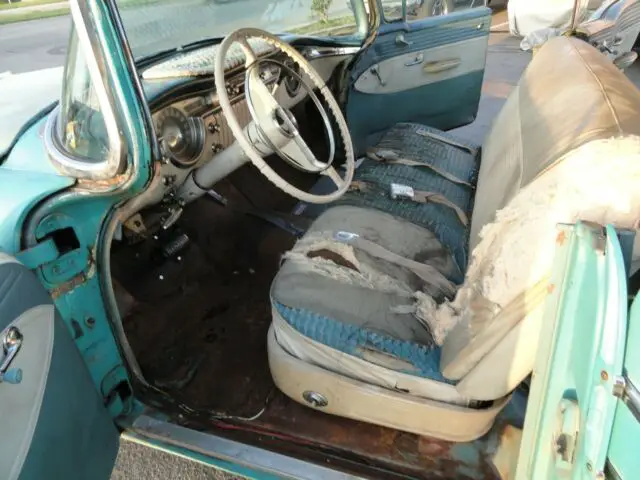 1955 oldsmobile holiday 4dr hardtop california car all original 324v8 pwr seat