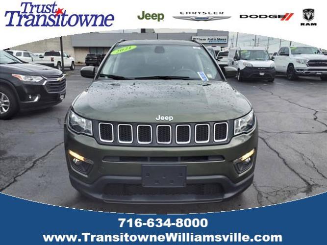 used 2021 jeep compass latitude
