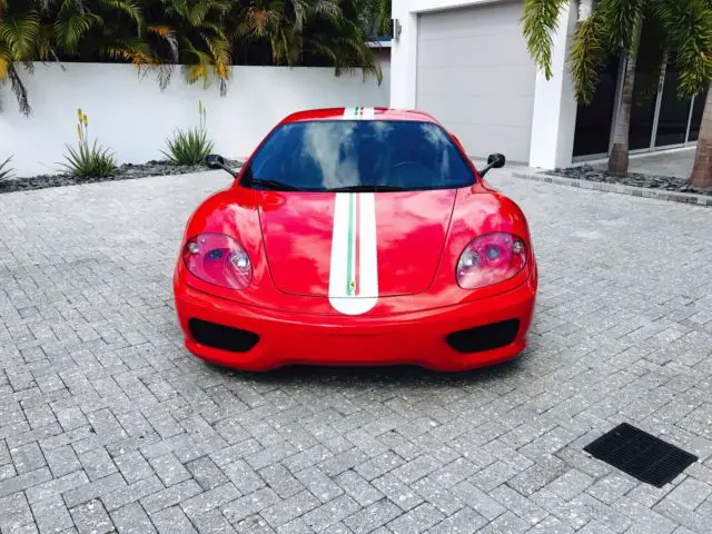 2000 ferrari 360 modena rosso corsa - challenge stradale stripe carbon brakes