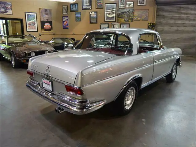 1968 mercedes-benz 300 se coupe sunroof, rare