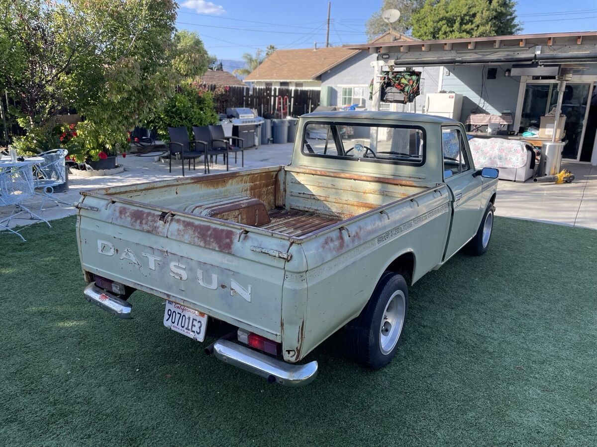 1967 datsun 510 pickup green pick up 520