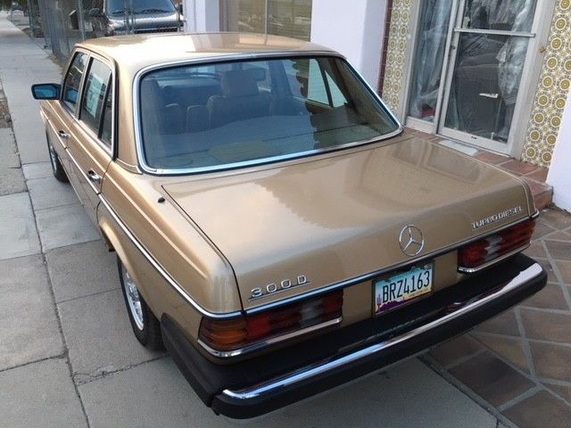 1984 mercedes benz 300d turbo 114k org miles two owner calif / arizona car nice!