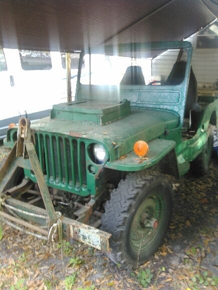 1945 jeep willys/ army green
