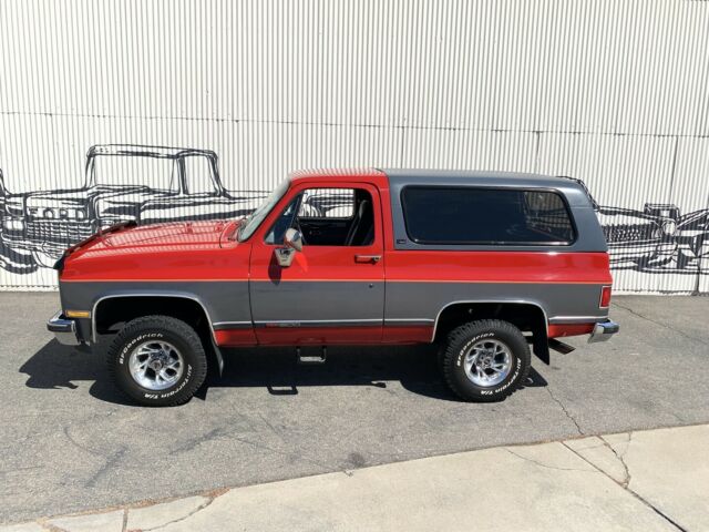 1989 gmc jimmy 1500 40457 miles red truck