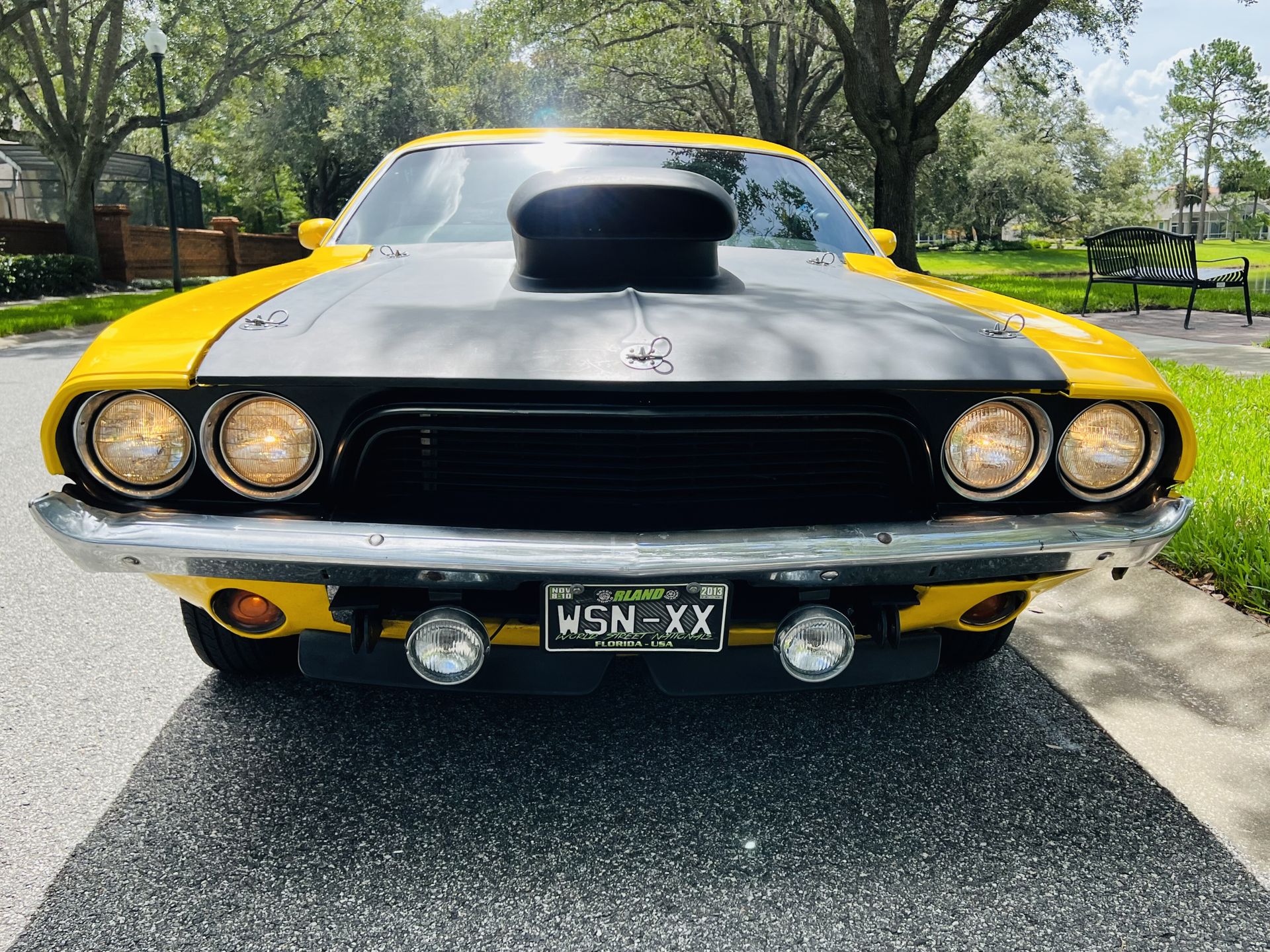 ready for street or strip: 1972 dodge challenger custom