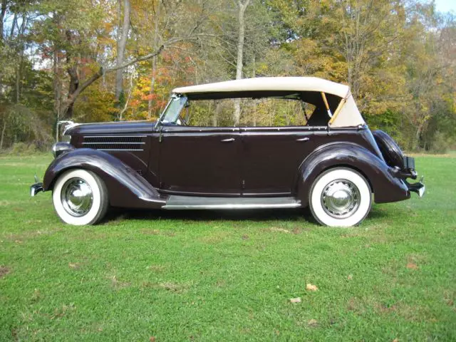 stunning time capsule 1936 ford phaeton 3400 miles with all original interior