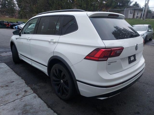 2020 volkswagen tiguan 2.0t se r-line black