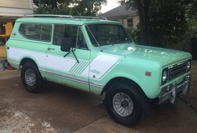 1979 international scout ii rallye survivor barnfind