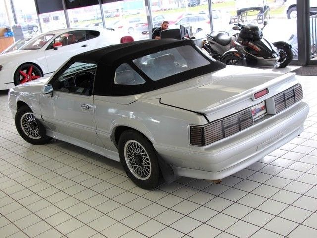 mustang mclaren convertible #861 5-spd