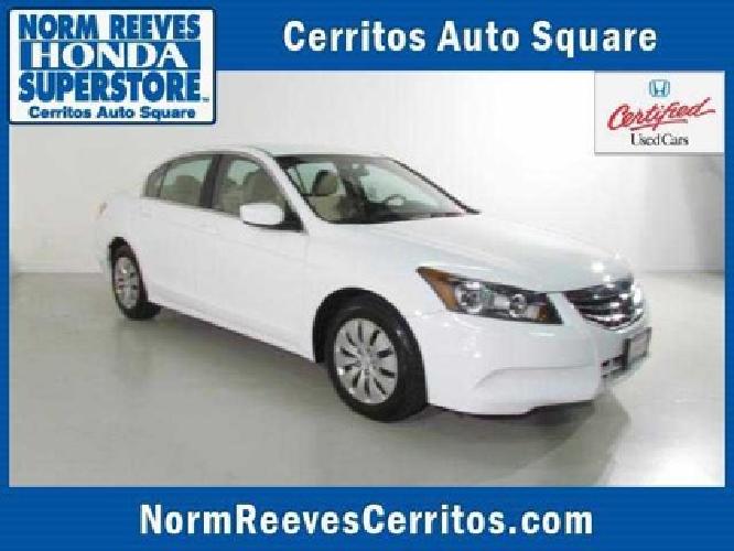 2012 honda accord sedan lx in cerritos, ca
