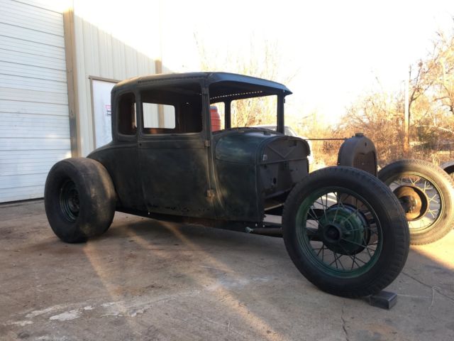 1929 ford model a coupe, rat rod, hot rod, 1931, 1928, a bone