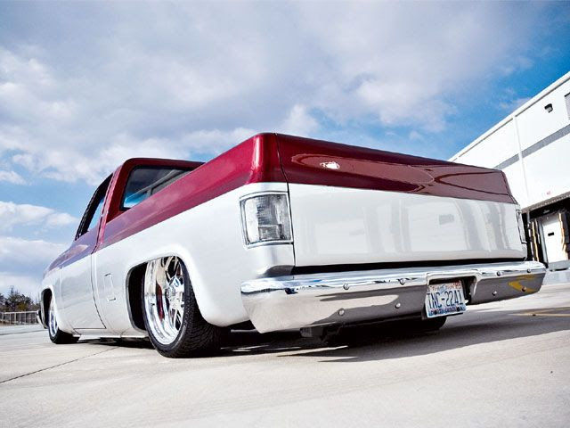 1983 chevy chevrolet c-10 street rod pick-up truck air ride nice!