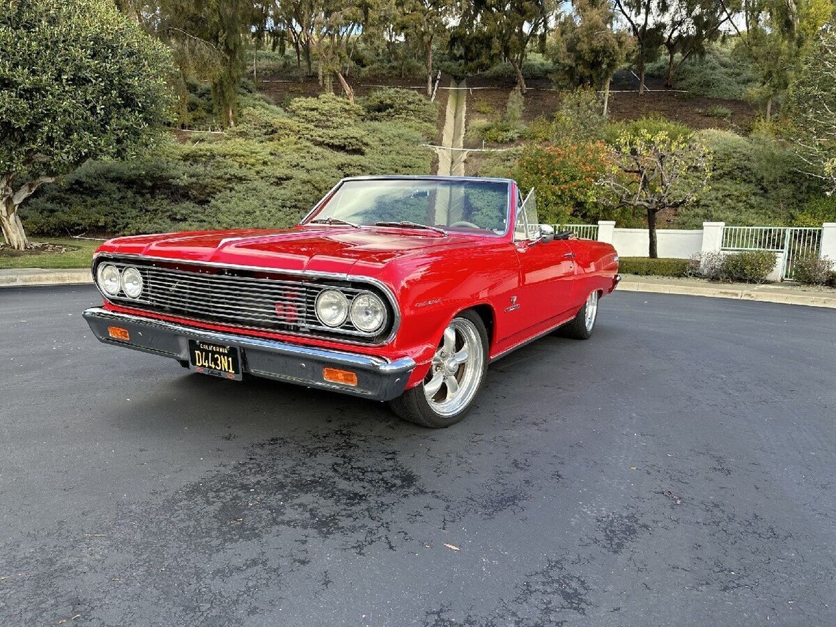 chevrolet 64' chevelle malibu convertible