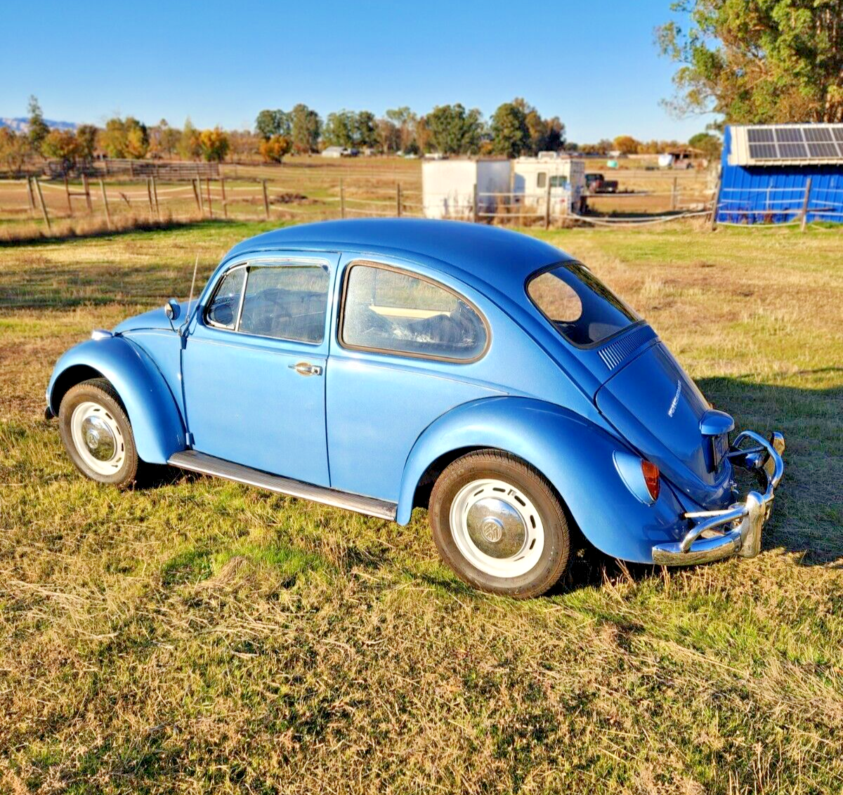 1967 volkswagen beetle vw california car w/ 1600 dual port engine, cruiser!