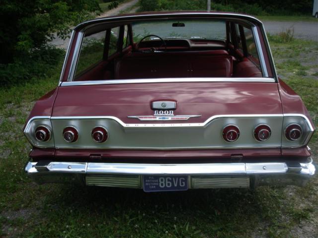 1963 chevrolet impala station wagon nine passenger original rare collectable
