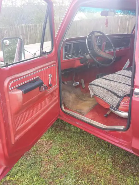 1977 ford f250 xlt ranger supercab service/shop truck