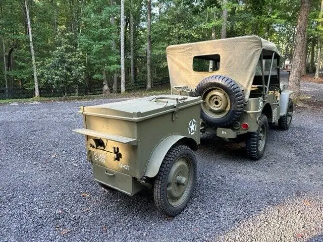 1943 ford gpw suv green 4wd manual