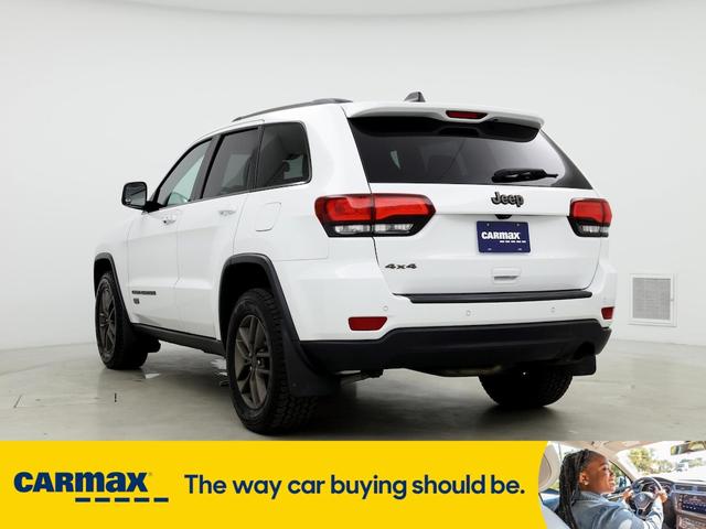 2016 jeep grand cherokee 75th anniversary edition