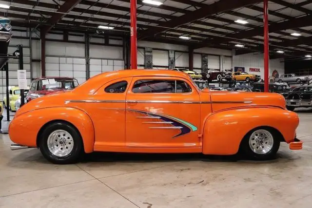1947 nash ambassador 7710 miles orange coupe 355 v8 automatic