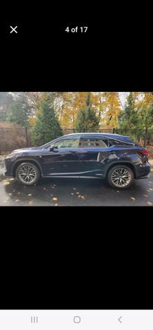 2022 lexus rx 450h f sport handling