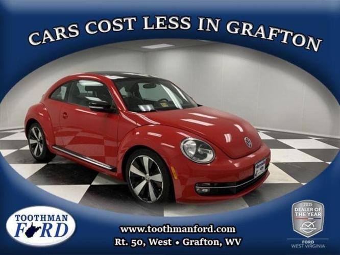 2012 volkswagen beetle turbo turbo 2dr coupe 6a for sale in grafton, west virginia