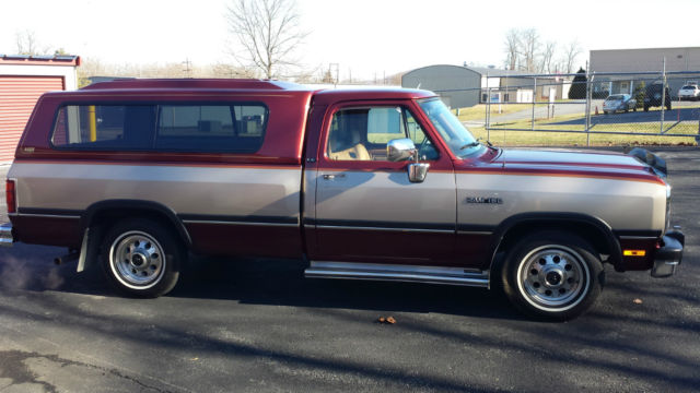 1993 dodge d150 sweptline 131"wb minty 66,000 original miles