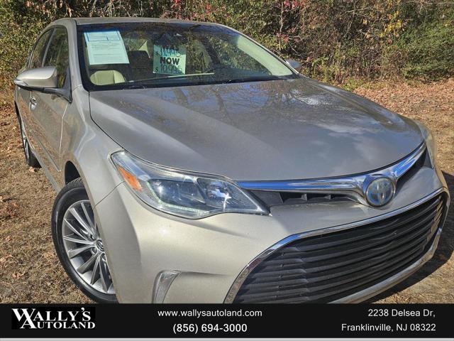 2016 toyota avalon hybrid limited
