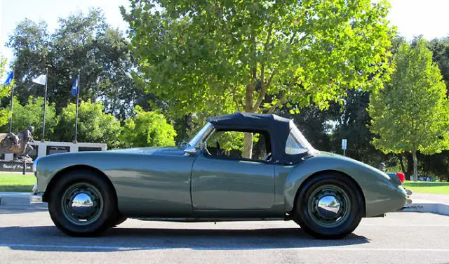 1959 mg mga, 1500,convertible,roadster.grn/blk interior.solid. ca.nr, no reserve