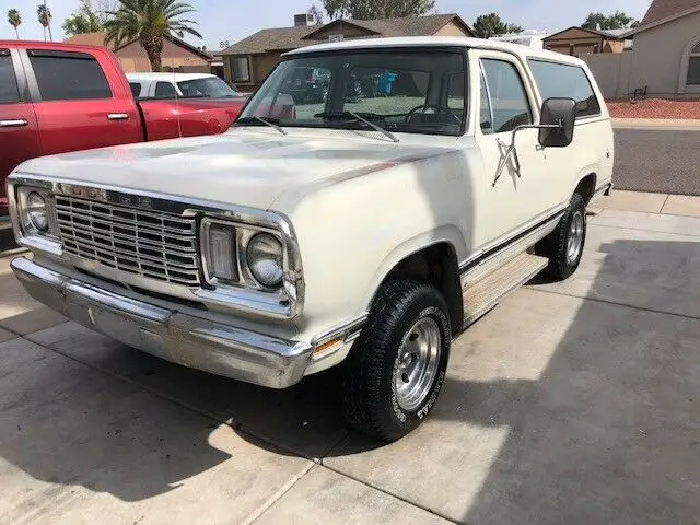 1977 dodge ramcharger se