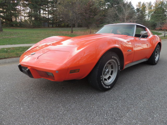 orange flame paint code 70 numbers matching 4 speed t-top rare yj8 option