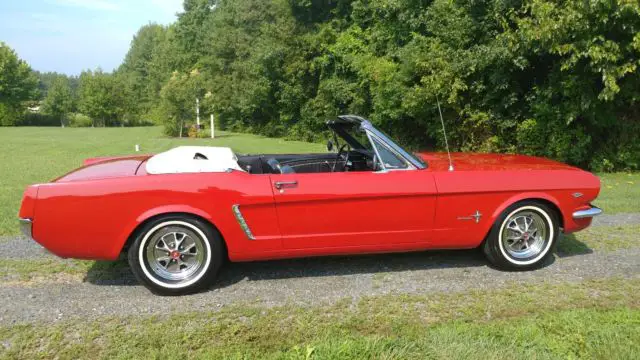 1965 ford mustang convertible 289 auto power top power steering air condition