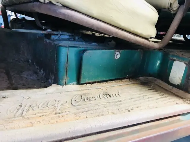 rare 1 0f 7364! willys overland jeep station wagon 1957 6-226 original patina nr